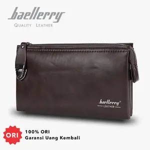 Tas Tangan Pria Handbag Cowok Kulit PU BAELLERRY S1100