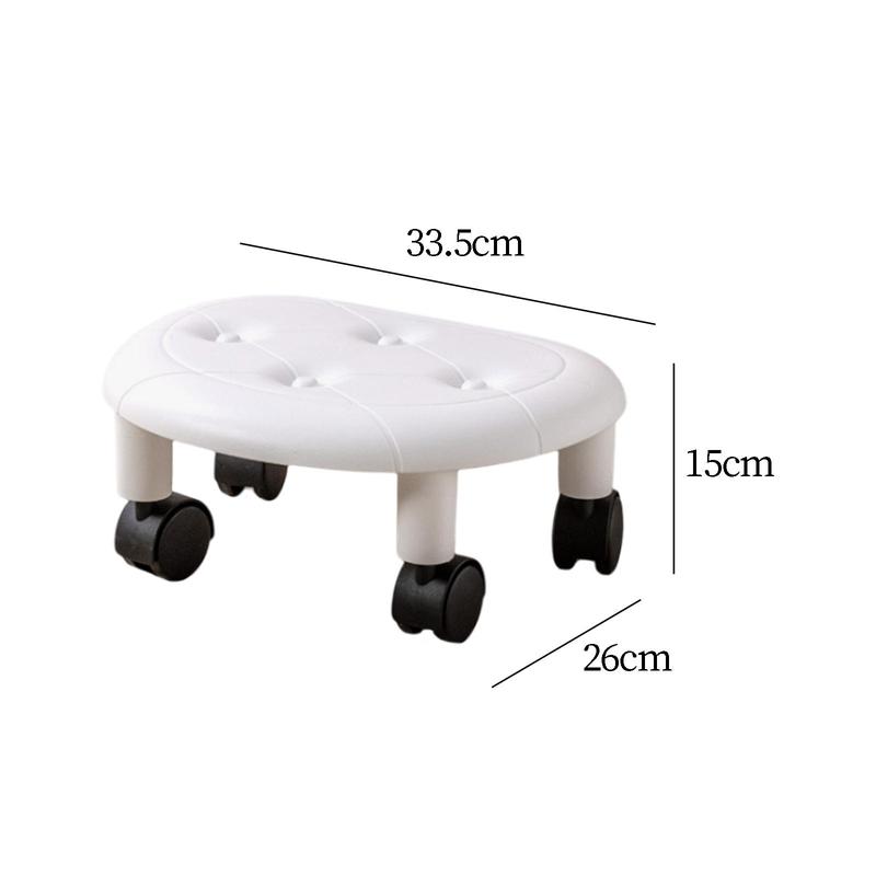 Product Introduction of Swivel Chair Universal Swivel Casters Low Roller Seat Car Washing Salons 0