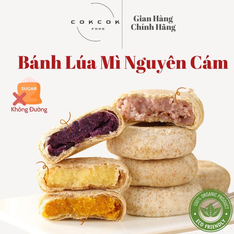Bánh Lúa Mì Nguyên Cám Không Đường Bánh Ăn Ki.êng Healthy Ít Calo Món Ăn Vặt Ăn Sáng Lành Mạnh Food