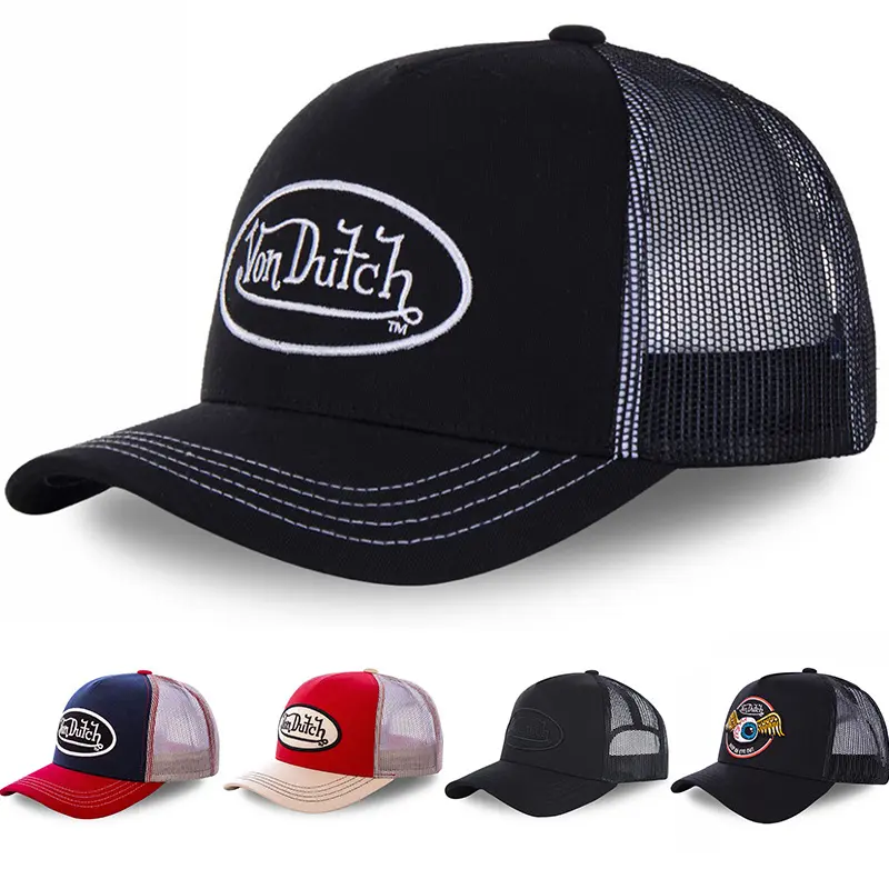 Fashion Hip Hop Cap Baseball Cap Four Seasons Mesh Cap American Trucker Cap for Men Women Hat Baseball Cap Snap Cap Mesh Cap#WXS46