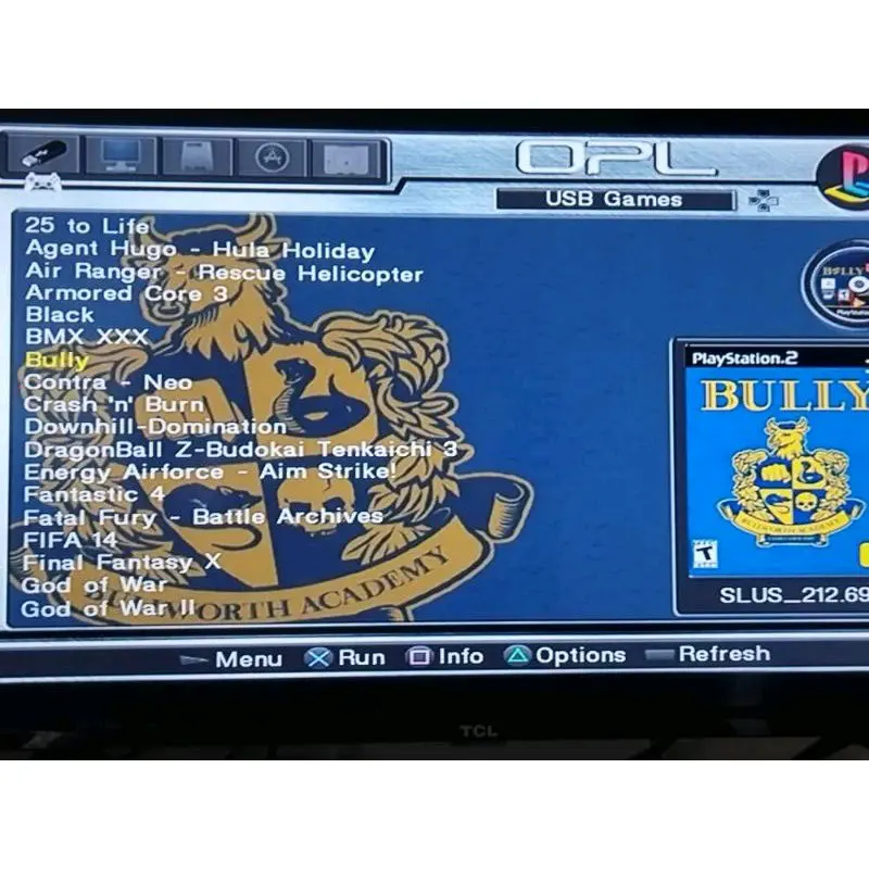 Playstation 2 External HDD 500gb with Games
