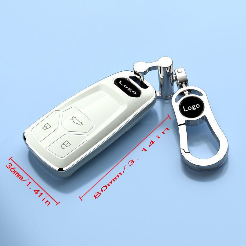 Car Key Case, Car Key Protector, Car Key Protective Cover, Key Fob Cover For Audi A4 A4L Q7 Q5 Q5L A5 TT A3 A6 SQ5 R8 S5 2