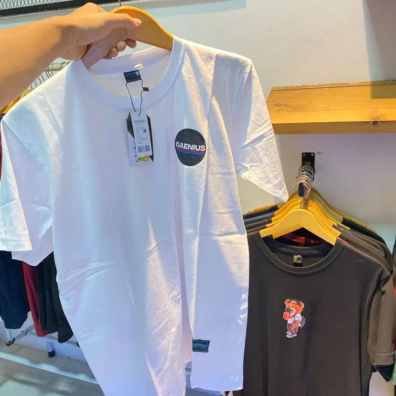 Tshirt original Produk Gaenius Lokal Brand Higt quality Cotton Combat 24s kaos pria kaos simpel 7