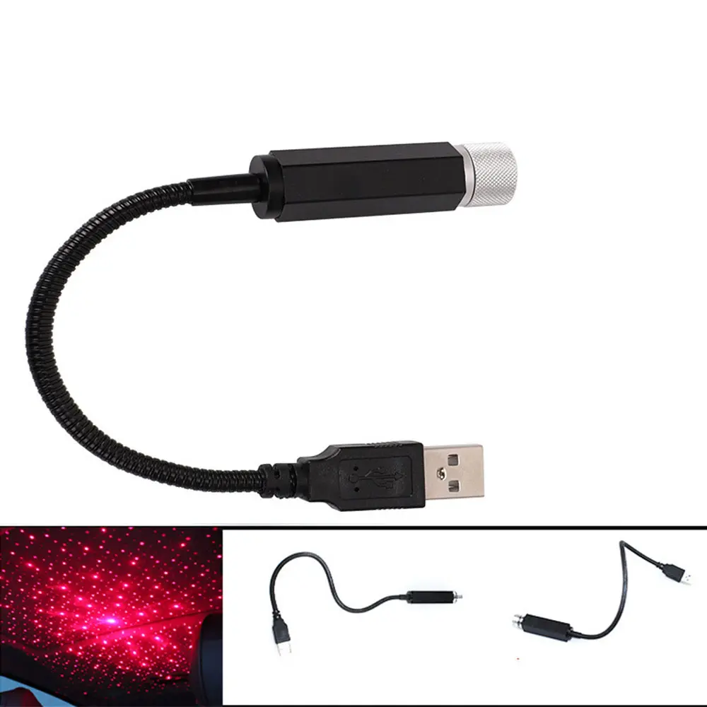 Mini Roof USB Decorative Lamp, Adjustable Functional Decoration Accessory