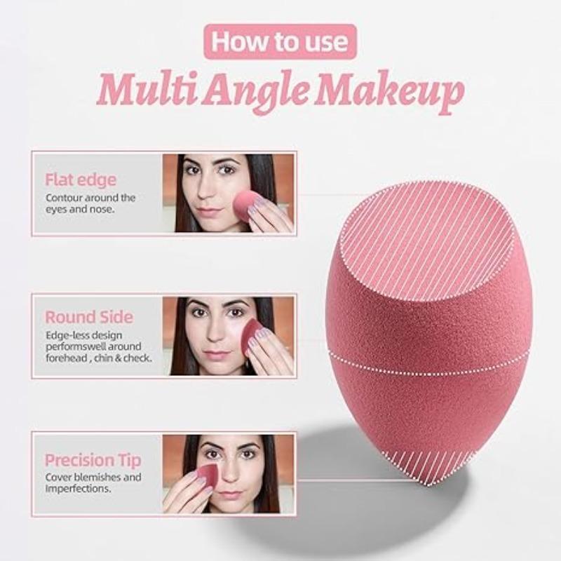 Professional Makeup Brush Set with Storage Bag, 39pcs/set Makeup Brushes & Makeup Sponges & Headband & Eyelash Curler, Makeup Tools for Women, Cosmetic 5
