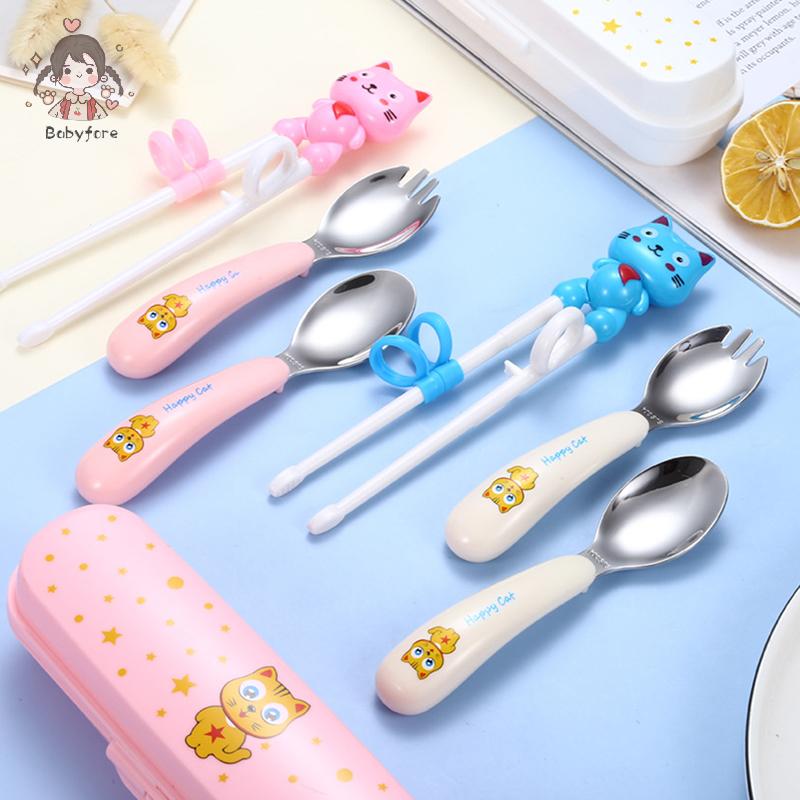 Đũa Tập Ăn Hoạt Hình Cho Trẻ Em, Bộ Đồ Ăn Học Tập Cho Bé