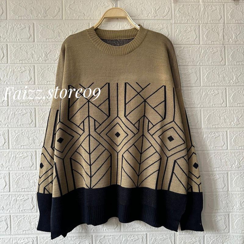 Oneset Sweater Rajut Raize Setelan Celana Kulot Wanita / Atasan Rajut Import Fit Panjang Baju Dewasa 7