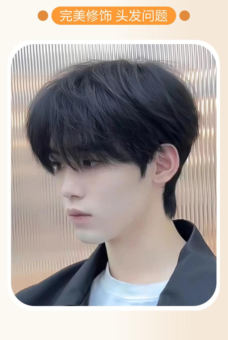 Product Introduction of 100% Human Hair Wigs For Men Short Wig Hair Modern Style Full Machine Wig Fashion Type For Male 6