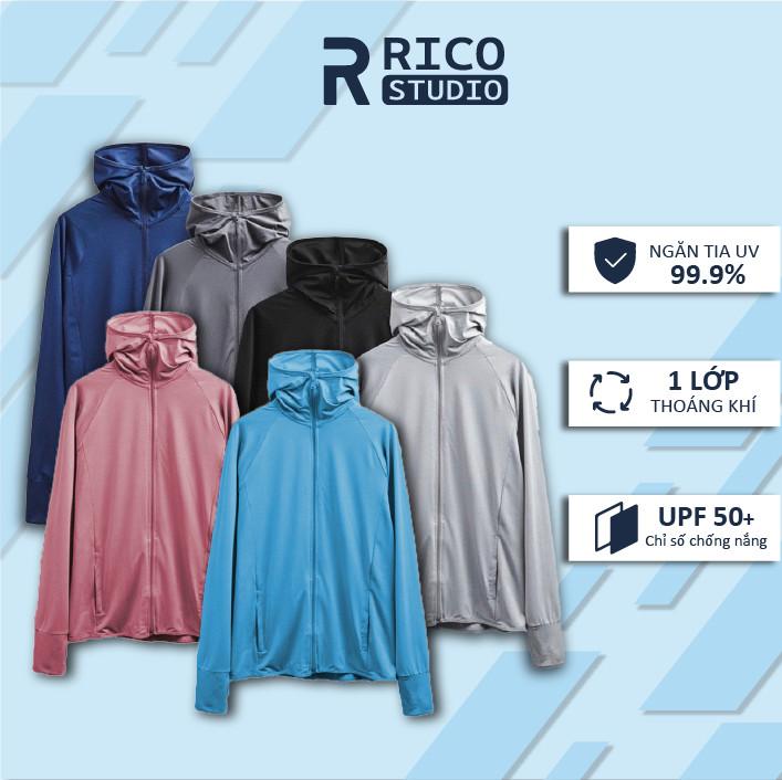 Áo chống nắng 1 lớp nam nữ RICO chống tia UV M01