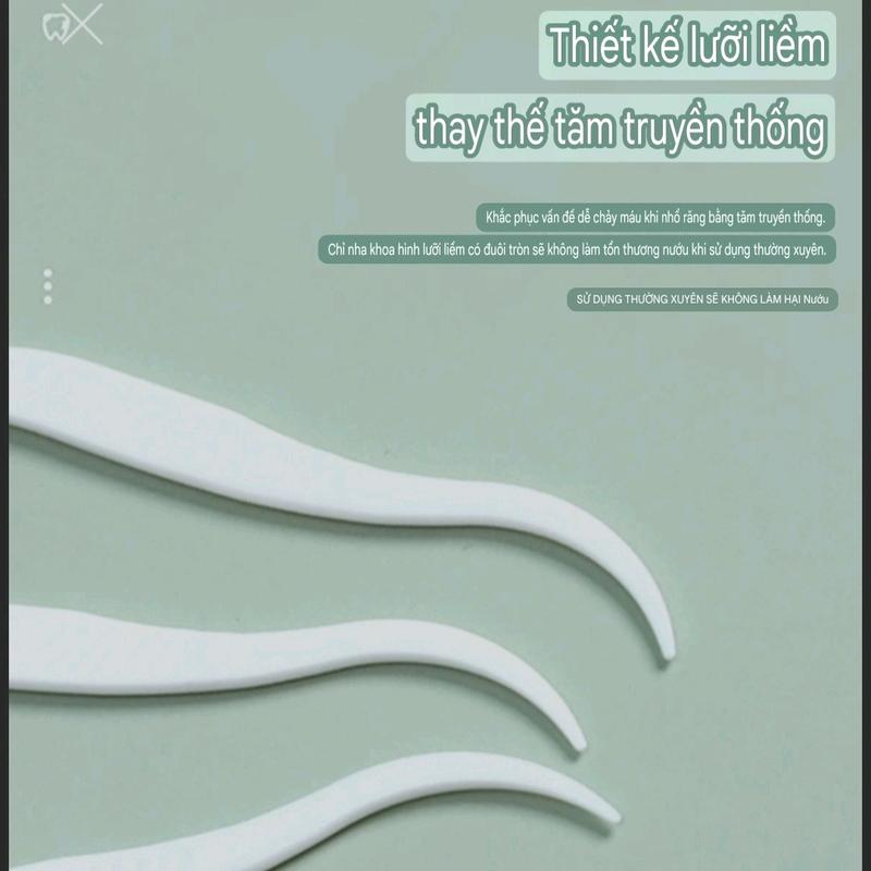 Combo 12 hộp tăm chỉ nha khoa Dental Flossers (600 chiếc) - vệ sinh răng miệng sạch sẽ 9