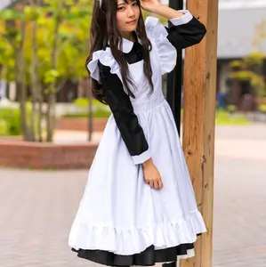 Maid dress lolita / costume anime pelayan Cosplay l Disney