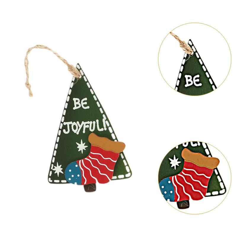 Product Introduction of Christmas Tree Hanging Pendant Gifts Xmas Decor for Fireplace Bedroom Home 2