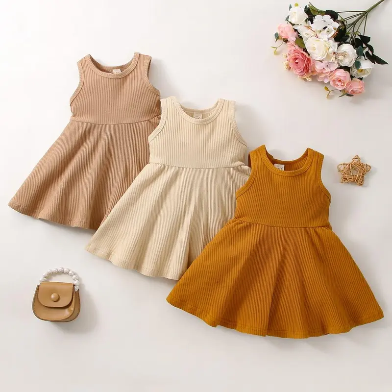 ALILA Hijab - Dress Tanpa Lengan Anak Perempuan / Dress Lucu / Dress Anak Perempuan 0