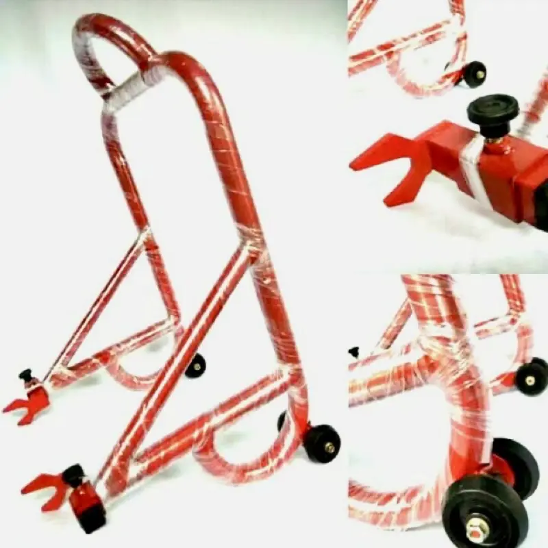 Standar Paddock Pedok Model Pipa Bulat Universal Buat Ninja/Vixion/R15/R25/Cbr/Gsx/Fu/Sonic/Mx King/Mt 6