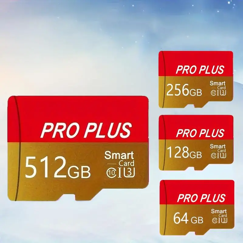 MicroSD Card, TF Storage Card, Multipurpose Storage Card for Smartphone, Tablet, Camera, PC, Car Audio, Game Console