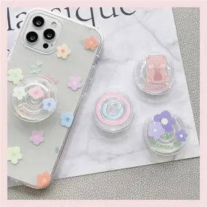 【COD】Model terbaru 2026 Tempat Ponsel Motif Kartun, Tempat Ponsel Transparan dengan Kantung Udara, Tempat Casing Ponsel Portabel yang Lucu