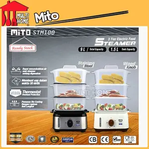 Electric Food Steamer Mito STM 100 / STM100 Pengukus Makanan