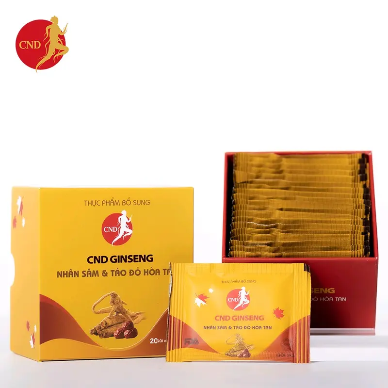 Nhân Sâm Canada Táo Đỏ Hòa Tan 0