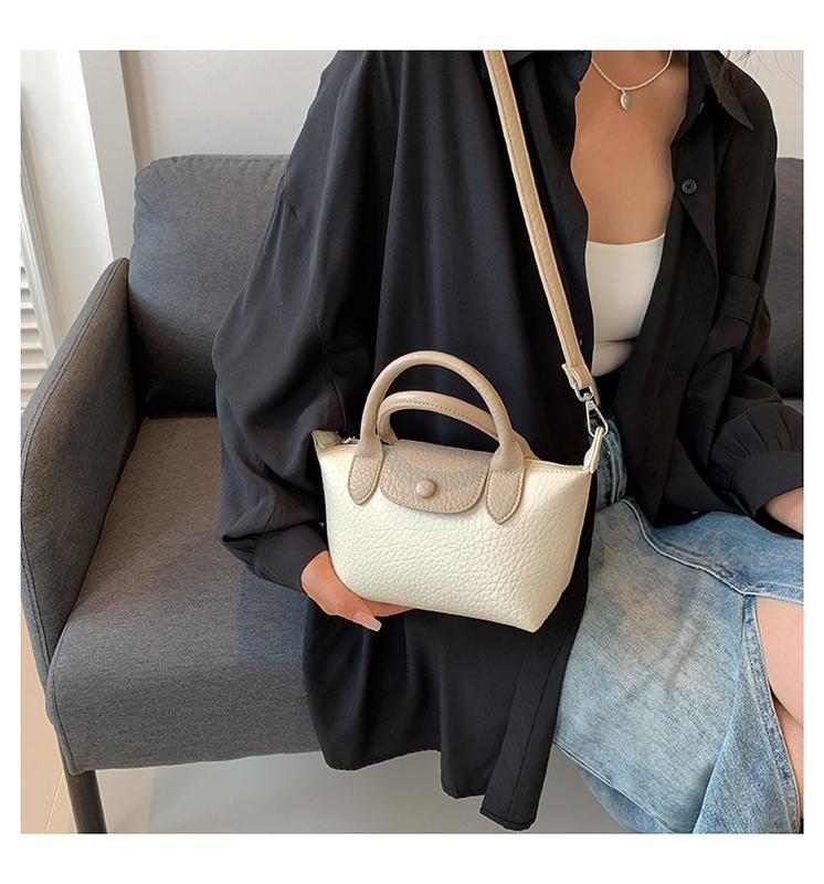 Product Introduction of New Niche Design Crossbody Small Bag Fashion All-Match Handbag Casual Shoulder Bucket Bag Women's Bag 12