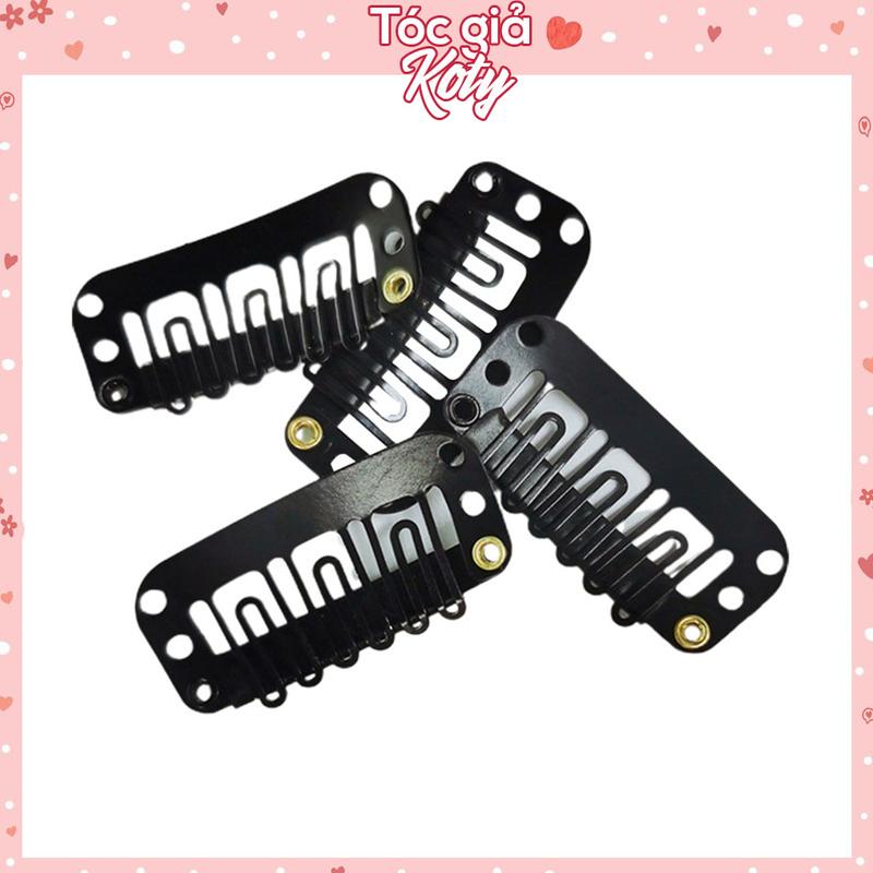  Kẹp bấm tóc giả dùng để cố định tóc kẹp phím bấm tóc siêu chắc siêu bền siêu kín TG0 