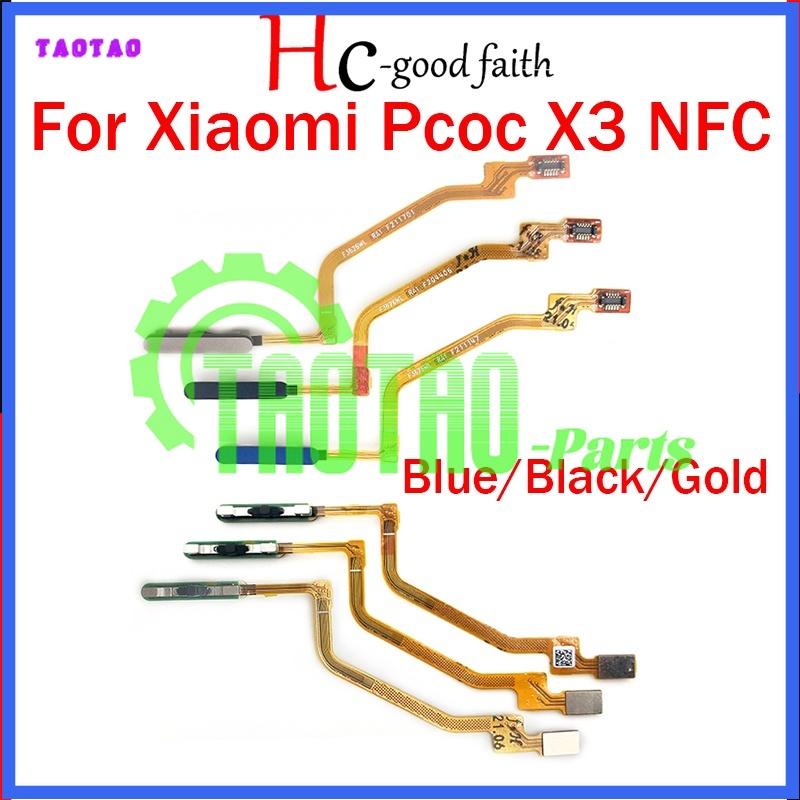 Bộ phận thay thế cảm biến vân tay, dành cho Xiaomi Poco X3 NFC, X3 Pro, M4 Pro…