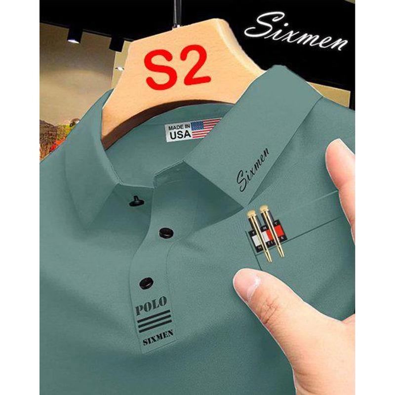 [Giảm giá 40%] Áo phông thun nam POLO T.O.M.MY có cổ trơn vải cá sấu cotton thời thượng cộc tay màu cực vương quyền lịch