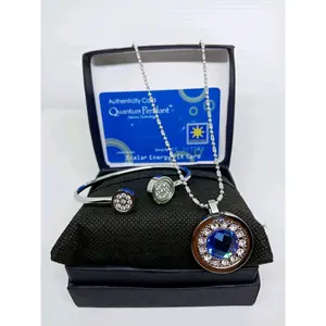 1SET KALUNG KESEHATAN QUANTUM BOI ENERGY - Gelang - Kalung - Box