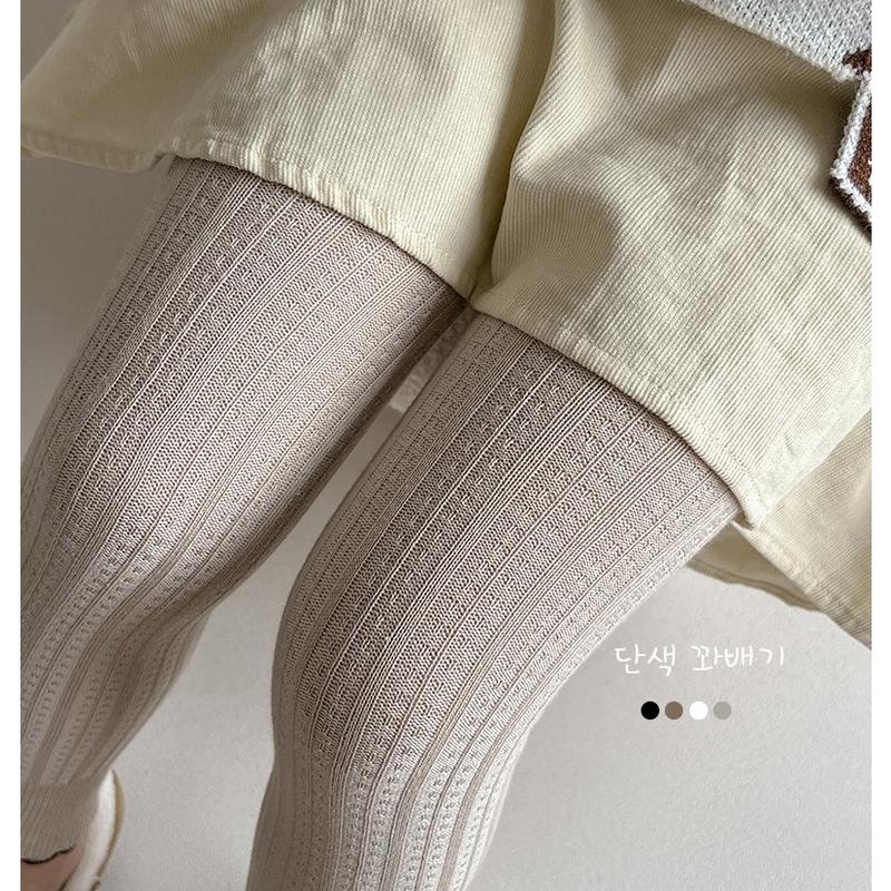 Quần legging cho bé gái, Quần dài dáng ôm đính hoa cho bé từ 1 đến 4 tuổi 6