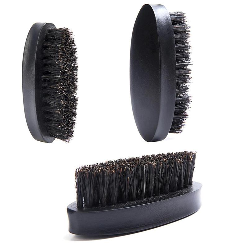 Men's Beard Brush - Biodegradable Mini, For Facial Care.  Hot Search Words: Beard Care, Men's Grooming, Biodegradable Products 3
