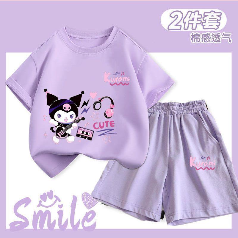 Product Introduction of Bộ Đồ Trẻ Em, Quần Đùi Ngắn Tay Cho Bé Gái, Quần Đùi ngắn Tay Mùa Hè Cho Trẻ Em Clow M, Bộ Hai Mảnh, Quần Đùi Thoáng Khí, Thời Trang, Thích Hợp Cho Năm 2025 8