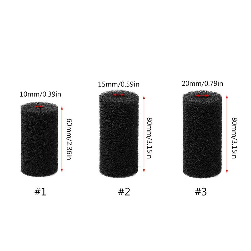 Product Introduction of Aquarium PreFilter Sponge Fish Tank PreFilter Sponge Fish Tank Inlets Cover For Prevent Small Fish Shrimp Being Sucked 0