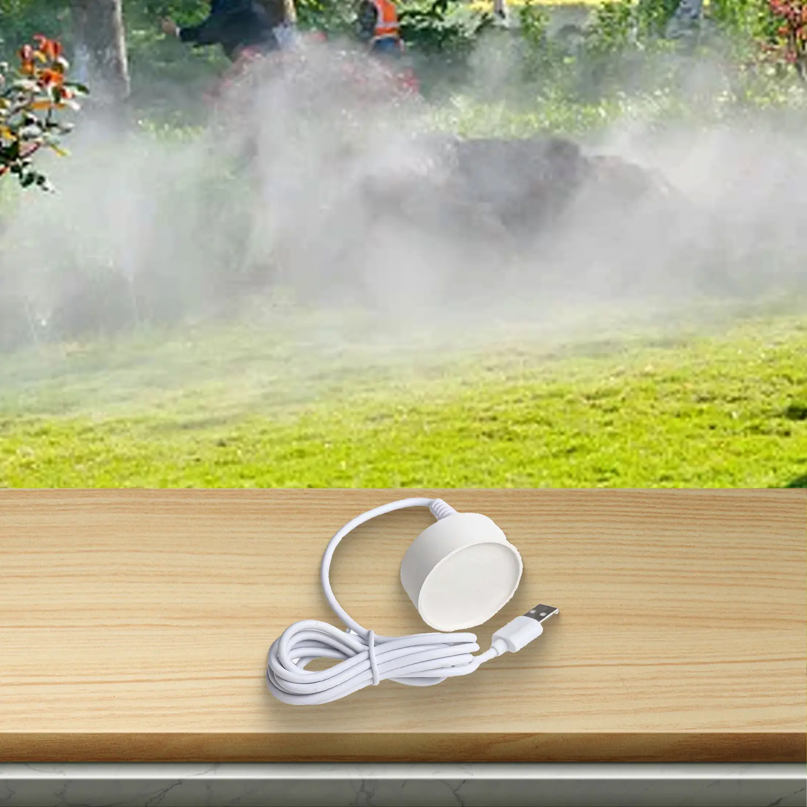 Creating Mist Atmosphere Fountain Atomizer Aquarium Mist Maker Advanced Sound Technology Easy To Use Long Power Cable