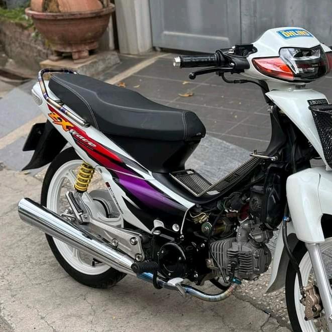 Yên xe WAVE NHỎ ,WAVE ZX,WAVE THÁI 110 gọt 2 tầng góc cạnh MÚT VÀNG