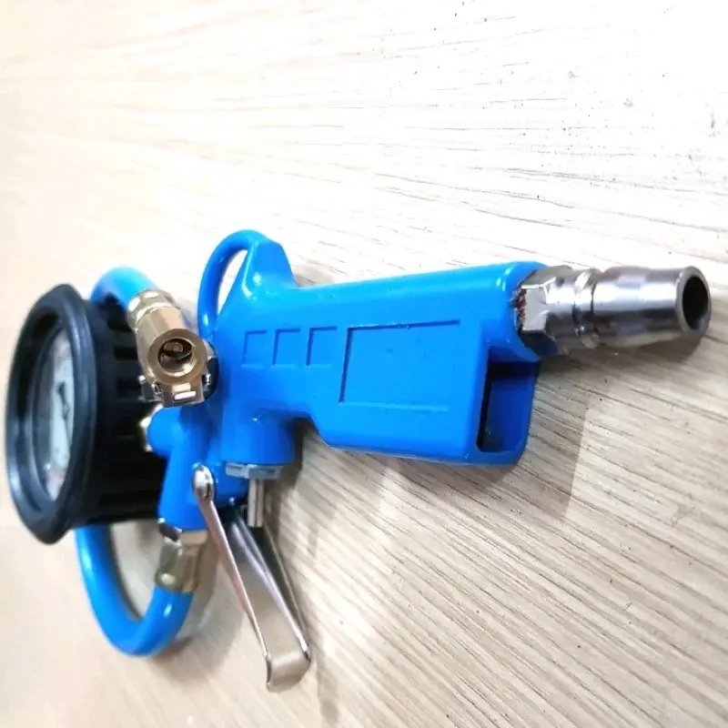 Đầu bơm hơi xe loại đồng hồ có dầu và không dầu 3