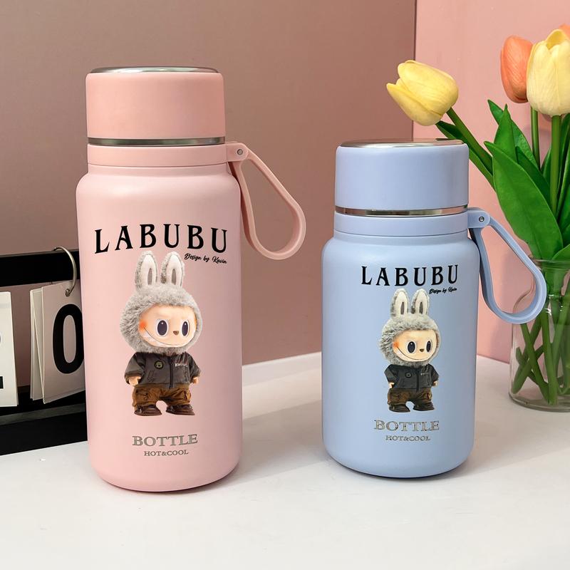 Bình giữ nhiệt HotandCold x LABUBU thể tích 650ML/850ML,chất liệu inox sus 316(BN101)