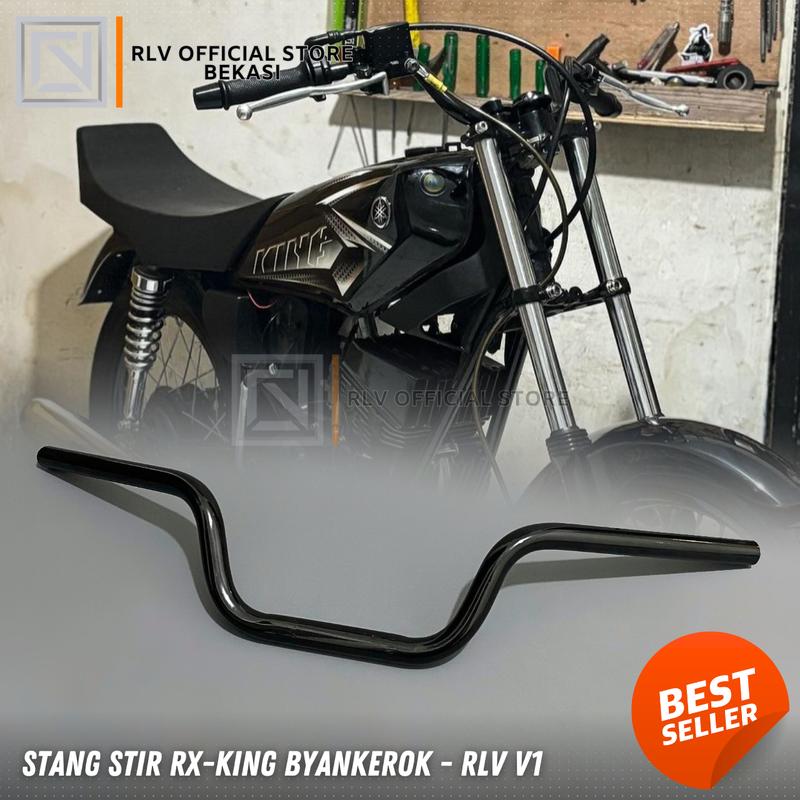 Product Introduction of STANG STIR HITAM TINGGI RXKING RXS RXK YT RLV MODEL MJB BANDUNG STYLE KUALITAS TERBAIK HITAM GLOSY 0
