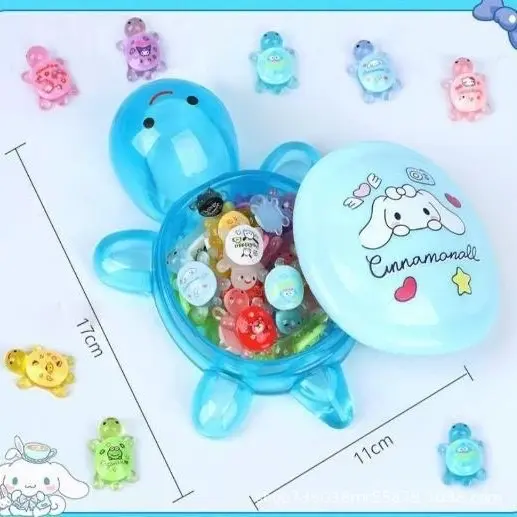 ￼Rùa to 17cm phát sáng (tặng kèm 10 rùa con )