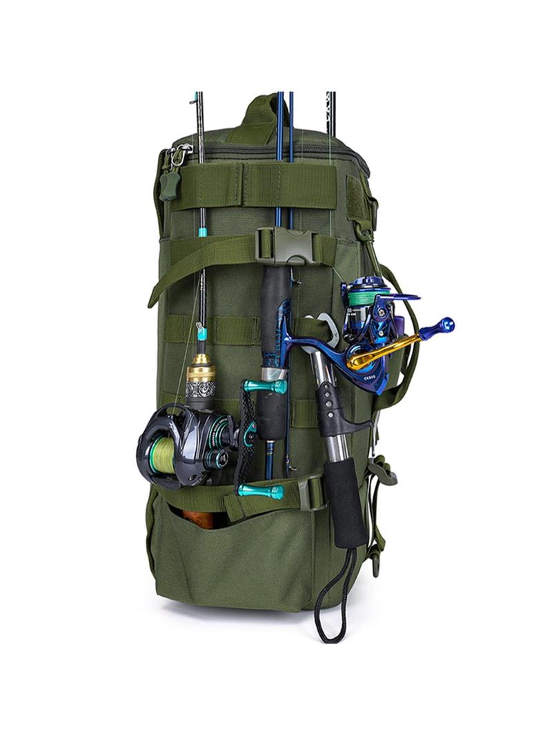 Product Introduction of Outdoor Fishing Bag, Large Capacity Outdoor Bag, Fishing Gear Bag, Multifunctional Fishing Backpack, Fishing Accessories 4