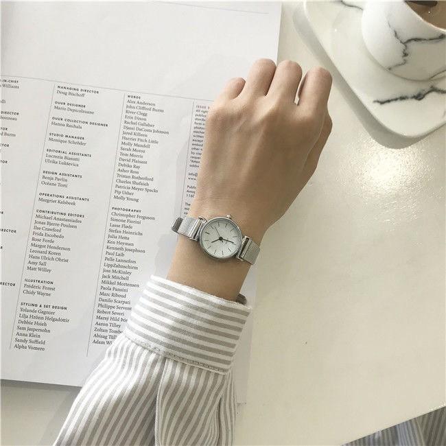Product Introduction of Đồng Hồ Nữ Mặt Tròn Lissa Dây Thép Thiết Kế Cá Tính Sang Trọng Watch Women 2