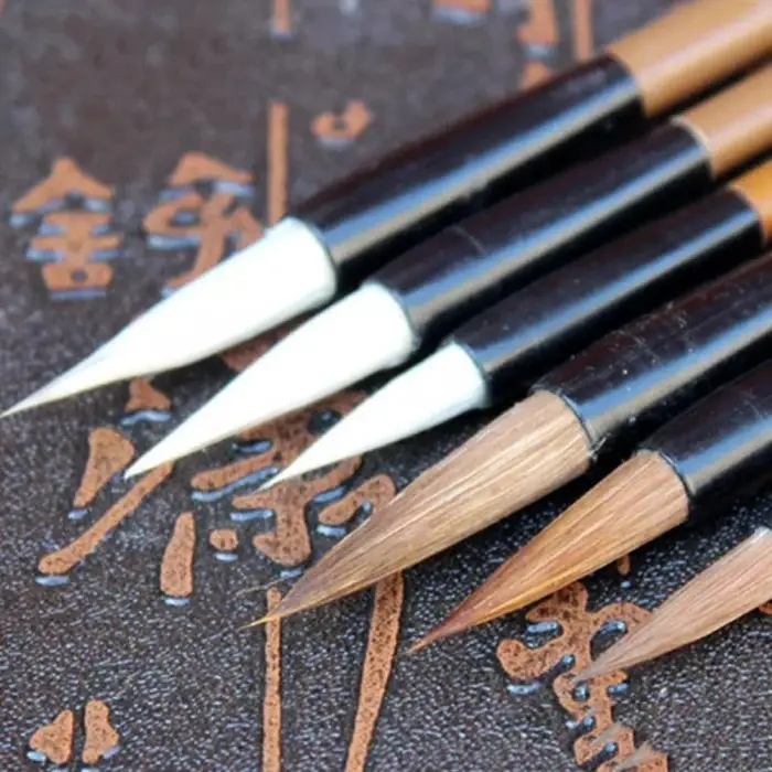 Kuas Kaligrafi Calligraphy Brush Pen Kuas Lukis 1 set isi 3 pcs 3