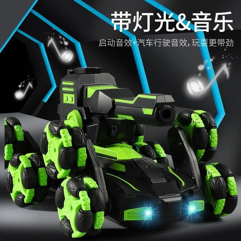 Popular drift stunt remote combat six wheel wheel drive remote boy toys