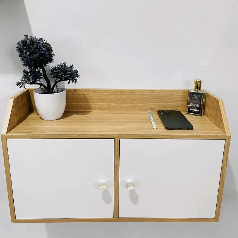 Lemari 2 pintu dinding tempel minimalis 3