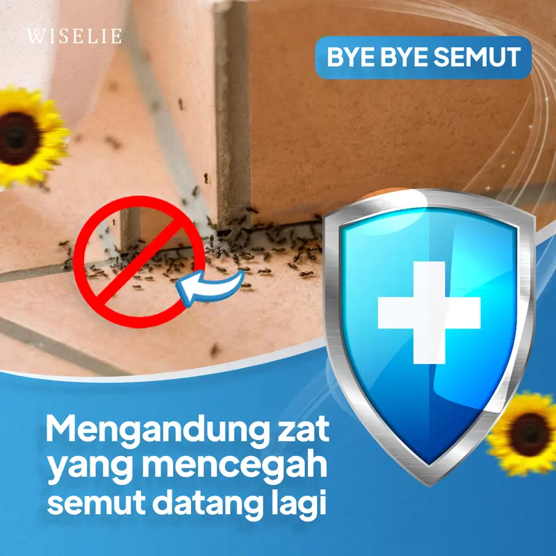 Wiselie - Anti Semut Penghilang Semut Efektif Pembasmi Semut Racun Semut Dijamin Ampuh Cairan pembasmi semut 3