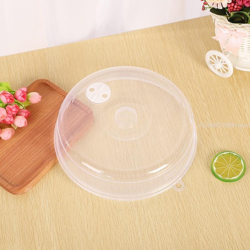 Microwave Oven Heating Oil Spillproof Fresh-keeping Cover Refrigerator Fresh-keeping Transparent Plastic Bowl Seal Cover 1