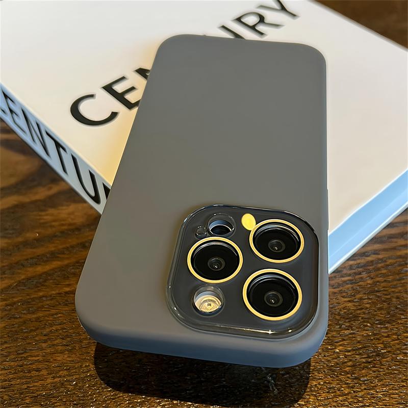 Ốp Silicon Lỏng, Thiết Kế 3D Nano Sang Trọng, Bảo Vệ iPhone 16 Pro Max, 11, 12, 13, 14, 15 Pro Max Và 15 Plus, Ốp Mềm Chống Rơi Và Chống Sốc, Ốp Lưng, Ốp Bảo Vệ 2
