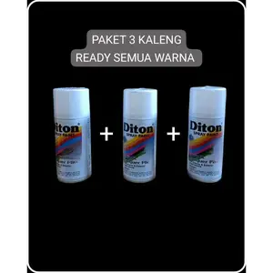 PAKET 3 KALENG pilok pilox cat semprot diton 150CC 839 black 884 black doff 840 white  824 dark grey 8143 blue purple Redi semua warna 823 signal red 841 yellow 824 dark grey 8190 metallic red 830 rose pink  834 light grey 8001 red cat semprot GROSIR