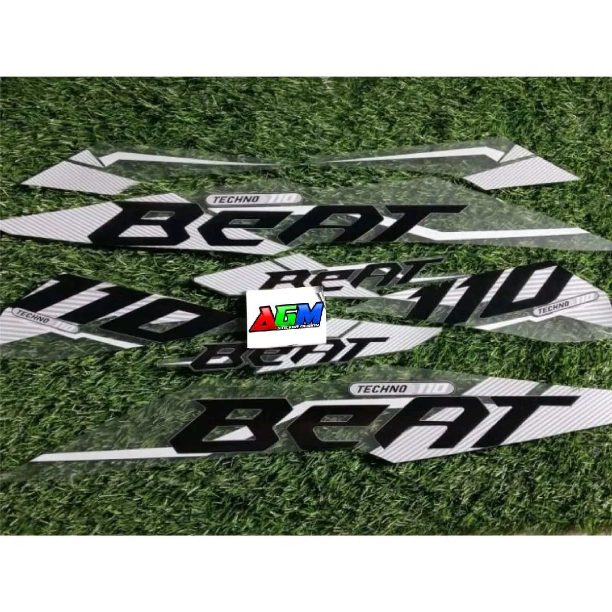 STRIPING BEAT ESP 2016-2019 MOTIF MALAYSIA TRANSPARAN MAXDECAL Kendaraan Motor Motorcycle