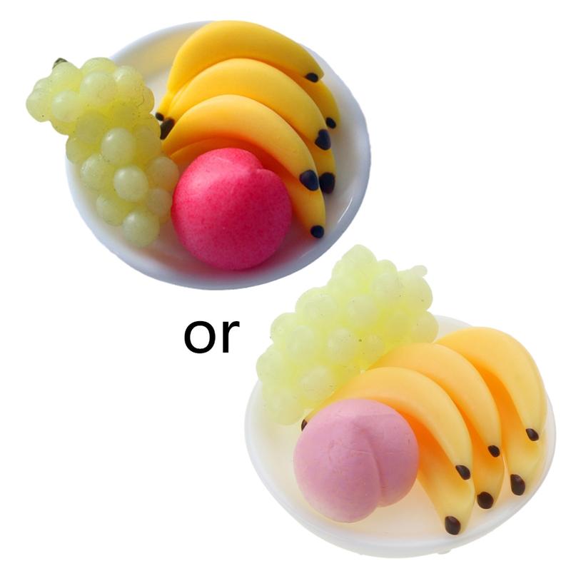 Product Introduction of Set of 6PCS Miniature Kitchen Model Fruits Girls Party 1/6 1/12 Dollhouse Accs 41