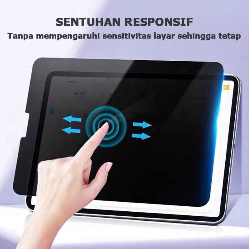Anti Spy Screen protector Privacy For Samsung Galaxy Tab S7/S8/S9/S9FE/S10/S10FE/A9/A11/A9+/A11+/10FE+ Reusable Magnetic Screen Protector
