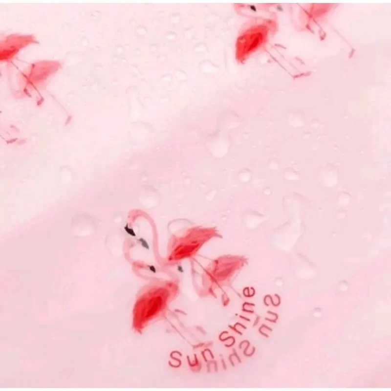 1PCS Travel Pouch Motif Flamingo Serbaguna Tas Serut Penyimpanan Organizer Bag Plastik Handuk Sepatu Kosmetik Waterproof A143 8